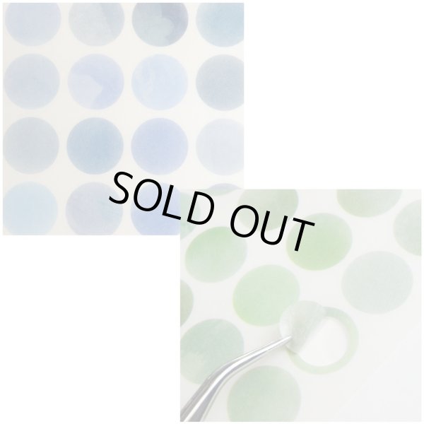 画像4: 丸シール 丸型 【くすみカラー 水彩風】1シート36枚×25シート入り〔1セット〕 直径8mm ミックス カラフル 丸ステッカー 大容量 ギフトシール ラッピング デコレーション きらきらぷんぷん丸 AMS-00 (4)