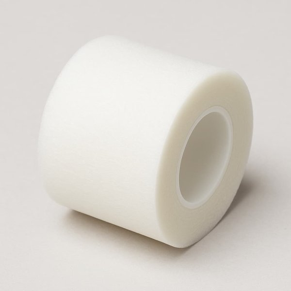 画像1: サージカルテープ 医療用 プラスチックテープ 手で切れる 半透明 50mmx30M巻き  肌に優しい (1)