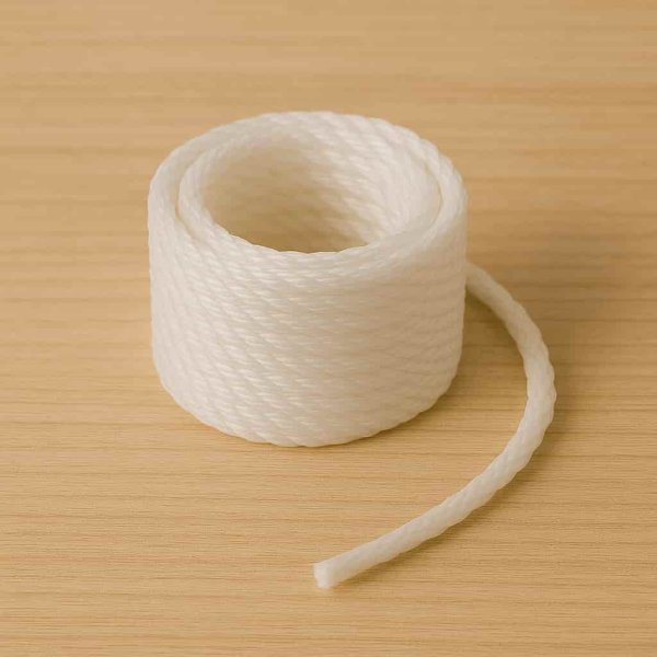 画像1: PPロープ 白 ポリプロピレン 梱包用品 5mmx150M (1)