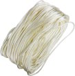 画像1: サテンコード ポリエステル 紐 中国結び【オフホワイト】白 ロープ ツヤあり 光沢 飾り チャイナ 手芸 裁縫 ハンドメイド きらきらぷんぷん丸 WS-010 (1)