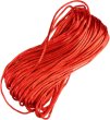 画像1: サテンコード ポリエステル 紐 中国結び【レッド】赤 ロープ ツヤあり 光沢 飾り チャイナ 手芸 裁縫 ハンドメイド きらきらぷんぷん丸 WS-009 (1)