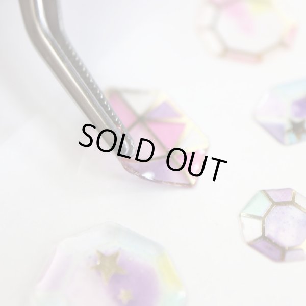 画像6: ご褒美シール 3D ダイヤモンド 立体 デコレーション 半透明 3シート入り きらきらぷんぷん丸 3D-005 (6)