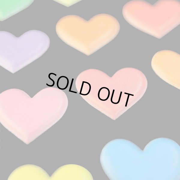 画像4: ごほうびシール ハート 3D 立体 ぷくぷくシール ぷっくりシール ミックス カラフル デコレーション 1シート [50s] 入り きらきらぷんぷん丸 3D-021 (4)