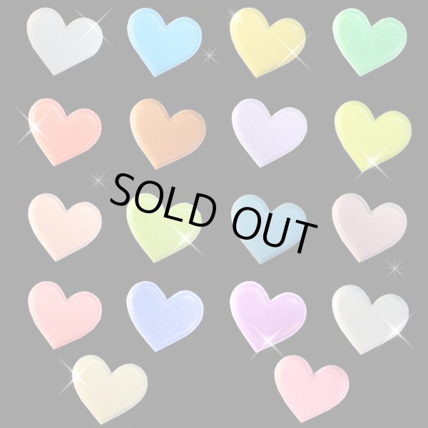 画像5: ごほうびシール ハート 3D 立体 ぷくぷくシール ぷっくりシール ミックス カラフル デコレーション 1シート [50s] 入り きらきらぷんぷん丸 3D-021 (5)