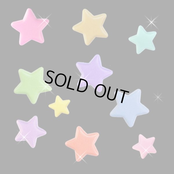 画像5: ごほうびシール 星 スター 3D 立体 ぷくぷくシール ぷっくりシール ミックス カラフル デコレーション 1シート [82s] 入り きらきらぷんぷん丸 3D-023 (5)