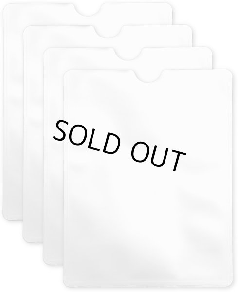 画像1: [きらきらぷんぷん丸] スキミング防止ケース 【パスポート用】 4枚x〔1セット〕 電波シールド クレジット 海外旅行 マイナンバー ICカード 干渉防止 プロテクター 財布 カードケース カバー ASC-003 (1)