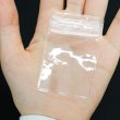 画像6: ジュエリー袋【6×4cm】PVC ビニール アクセサリー 袋 クリア 透明 ジッパー付き チャック付き【20枚入り】x〔1セット〕きらきらぷんぷん丸 AZB-004 (6)