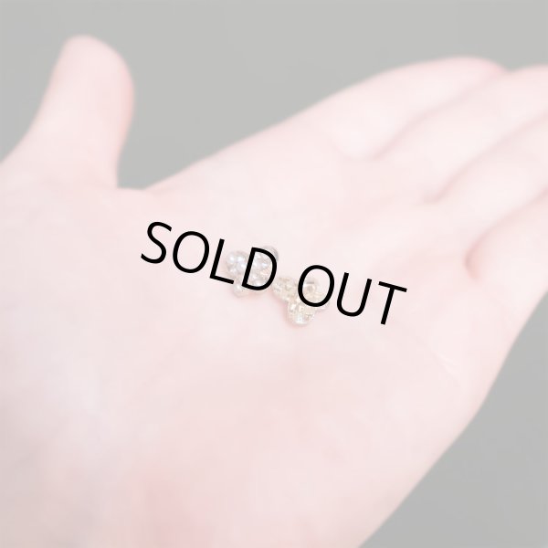 画像7: 【飾りボタン 蝶 ゴールド】パール×ラインストーン ビジューボタン 飾り ボタン 縫製ボタン 袖口ボタン 金 蝶型 バタフライ5個入り【11.5mm】きらきらぷんぷん丸 B-016 (7)