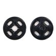 画像1: スナップボタン 【ブラック】 黒 ボタン 樹脂製 縫い付けタイプ 打ち具不要 10組入り 【10mm】 きらきらぷんぷん丸 B-1096 (1)
