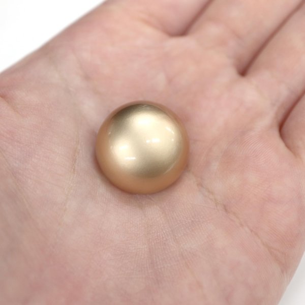 画像7: メタルボタン 【ゴールド】 金 ビジュー ブロンズ風 ドーム型 飾り 縫製 袖口 10個入り 【20mm】 きらきらぷんぷん丸 B-110 (7)