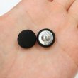 画像6: サテンボタン 【ブラック】 黒 くるみボタン ボタン 飾りボタン つつみボタン 5個入り 【15mm】 きらきらぷんぷん丸 B-1139 (6)