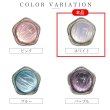 画像3: 足つきボタン オーロラ 飾り【ホワイト】白 10個入り【10mm】シルバー 光沢 五角形 シャンクタイプ 樹脂製 手芸 かわいい おしゃれ きらきらぷんぷん丸 B-1290 (3)