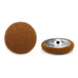 画像1: くるみボタン フェルト調 【ブラウン】 30mm 6個入り 手芸 装飾 おしゃれ 縫製 洋服 シャンク 足つき きらきらぷんぷん丸 B-1331 (1)