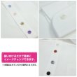 画像6: 四つ穴ボタン シェル調 【オレンジ】 20個入り 【11.5mm】 樹脂製 手芸 おしゃれ きらきらぷんぷん丸 B-1392 (6)