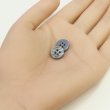 画像4: 四つ穴ボタン シェル調 【グレー】 灰色 20個入り 【11.5mm】 樹脂製 手芸 おしゃれ きらきらぷんぷん丸 B-1395 (4)