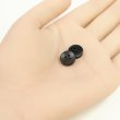 画像4: 四つ穴ボタン シェル調 【ブラック】 黒 20個入り 【11.5mm】 樹脂製 手芸 おしゃれ きらきらぷんぷん丸 B-1396 (4)