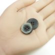 画像4: 四つ穴ボタン ホーン調 【グレー】 8個入り 【20mm】 フチなし 水牛風 マット 装飾 樹脂製 手芸 おしゃれ きらきらぷんぷん丸 B-1449 (4)