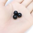 画像5: 丸玉ボタン 【ブラック】 10mm 30個入り 裏穴 飾り 樹脂 装飾 手芸 ハンドメイド きらきらぷんぷん丸 B-1489 (5)