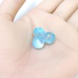 画像5: 丸玉ボタン 【ライトブルー】 10mm 30個入り 裏穴 飾り 樹脂 装飾 手芸 ハンドメイド きらきらぷんぷん丸 B-1492 (5)