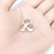 画像5: 丸玉ボタン 【クリア】 10mm 30個入り 裏穴 飾り 樹脂 装飾 手芸 ハンドメイド きらきらぷんぷん丸 B-1493 (5)