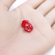 画像5: 四つ穴 フラワーボタン 【レッド】10.5mm 15個入り 樹脂 プラスチック 手芸 ハンドメイド 花柄 装飾 きらきらぷんぷん丸 B-1523 (5)