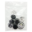 画像7: メタルボタン【ブラック】15mm 10個入 丸型 足つき 飾り 手芸 服飾 付け替え きらきらぷんぷん丸 B-1544 (7)