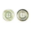 画像1: メタルボタン 破線模様【ゴールド】20mm 8個入 丸型 4穴 合金 手芸 洋裁 付け替え きらきらぷんぷん丸 B-1564 (1)
