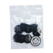 画像7: 樹脂ボタン フラットタイプ 二つ穴【ブラック】18mm 8個入 丸型 シンプル 手芸 服飾 付け替え きらきらぷんぷん丸 B-1601 (7)