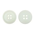 画像1: 樹脂ボタン【アイボリー】18mm 8個入 丸型 四つ穴 ラウンドリム 手芸 付け替え きらきらぷんぷん丸 B-1680 (1)