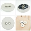 画像5: 布張りボタン 二つ穴【ベージュ】15mm 10個入 丸型 裁縫 手芸 服飾 付け替え きらきらぷんぷん丸 B-1868 (5)