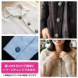 画像6: リネン調布張り シャンクボタン【ブラウン】18mm 8個入 丸型 足つき 手芸 服飾 付け替え きらきらぷんぷん丸 B-1889 (6)