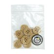画像7: 木目調樹脂ボタン【キャメル】15mm 10個入 4穴 丸型 手芸 服飾 付け替え きらきらぷんぷん丸 B-2020 (7)