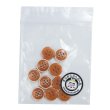 画像7: 四つ穴ボタン【イエロー】ホワイトリム ヴィンテージ風 11.5mm 10個入 丸型 手芸 服飾 付け替え きらきらぷんぷん丸 B-2034 (7)