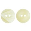 画像1: 樹脂ボタン ツートンマーブル【アイボリー】15mm 10個入 丸型 二つ穴 手芸 服飾 付け替え きらきらぷんぷん丸 B-2052 (1)