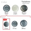 画像3: 樹脂ボタン リングデザイン【ブラック】15mm 10個入 丸型 足つき 手芸 服飾 付け替え きらきらぷんぷん丸 B-2091 (3)