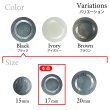 画像3: 樹脂ボタン リングデザイン【ブラック】17mm 8個入 丸型 足つき 手芸 服飾 付け替え きらきらぷんぷん丸 B-2092 (3)