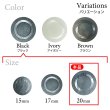 画像3: 樹脂ボタン リングデザイン【ブラック】20mm 6個入 丸型 足つき 手芸 服飾 付け替え きらきらぷんぷん丸 B-2093 (3)