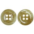 画像1: 樹脂ボタン マーブル柄【アイボリー】15mm 10個入 丸型 四つ穴 裁縫 洋裁 付け替え きらきらぷんぷん丸 B-2113 (1)