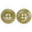 画像1: 樹脂ボタン マーブル柄【アイボリー】18mm 8個入 丸型 四つ穴 裁縫 洋裁 付け替え きらきらぷんぷん丸 B-2114 (1)