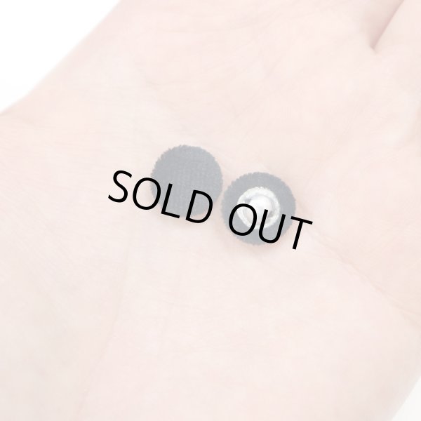 画像7: ベロアボタン 【ブラック】 黒 くるみボタン ボタン 飾りボタン つつみボタン 15個入り 【10mm】 きらきらぷんぷん丸 B-653 (7)