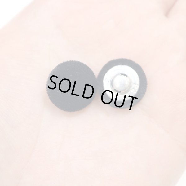 画像7: ベロアボタン 【ブラック】 黒 くるみボタン ボタン 飾りボタン つつみボタン 10個入り 【15mm】 きらきらぷんぷん丸 B-655 (7)