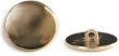 画像1: メタルボタン フラット 【ゴールド 鏡面仕上げ】 金 ビジュー 飾り 縫製 袖口 8個入り 【23mm】 きらきらぷんぷん丸 B-774 (1)