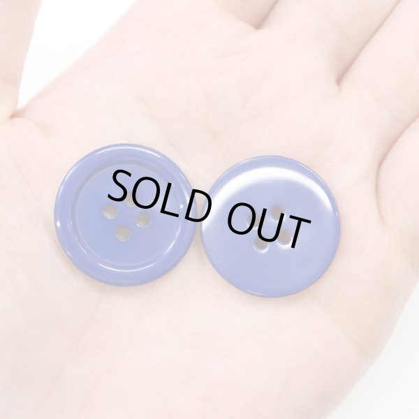 画像7: 四つ穴ボタン 【ネイビー】 紺色 ツヤあり カラー ボタン シャツボタン 8個入り 【25mm】 きらきらぷんぷん丸 B-865 (7)