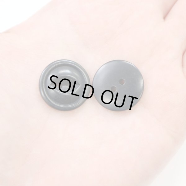 画像7: ナットボタン 二つ穴ボタン 【ブラック】 黒 猫目ボタン ベーシック ウッド ボタン 6個入り 【20mm】 きらきらぷんぷん丸 B-919 (7)