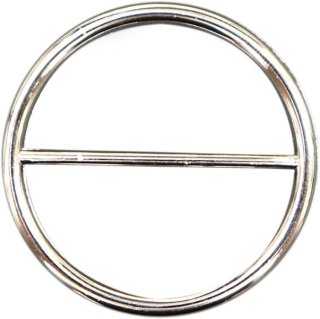 きらきらぷんぷん丸] バックル 丸型 針無し 【45mm】 3個入り