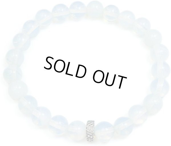 画像1: [きらきらぷんぷん丸] 天然石ブレスレット オパール 8mm 選べる7種類 パワーストーン BLT-007 (1)