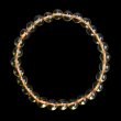 画像6: 天然石ブレスレット 黄水晶 シトリンクォーツ 6mm アクセサリー 11月 誕生石 パワーストーン 金運 開運 幸運 商売繁盛 BRS-009 (6)