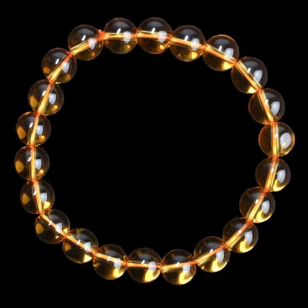 画像6: 天然石ブレスレット 黄水晶 シトリンクォーツ 8mm アクセサリー 11月 誕生石 パワーストーン 金運 開運 幸運 商売繁盛 BRS-010 (6)