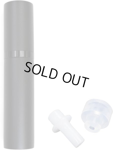 画像1: アトマイザー 詰め替え【ブラック】黒 香水 底部充填 入れ替え ケース ミニ シンプル レディース メンズ 男女兼用【5ml】きらきらぷんぷん丸 BTL-010 (1)