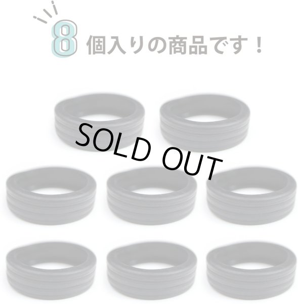 画像5: [きらきらぷんぷん丸] キャスターカバー 【ブラック】 黒 スーツケース タイヤカバー 8個セット キャリーケース 車輪カバー シリコン 旅行用 車輪保護用 CCO-001 (5)